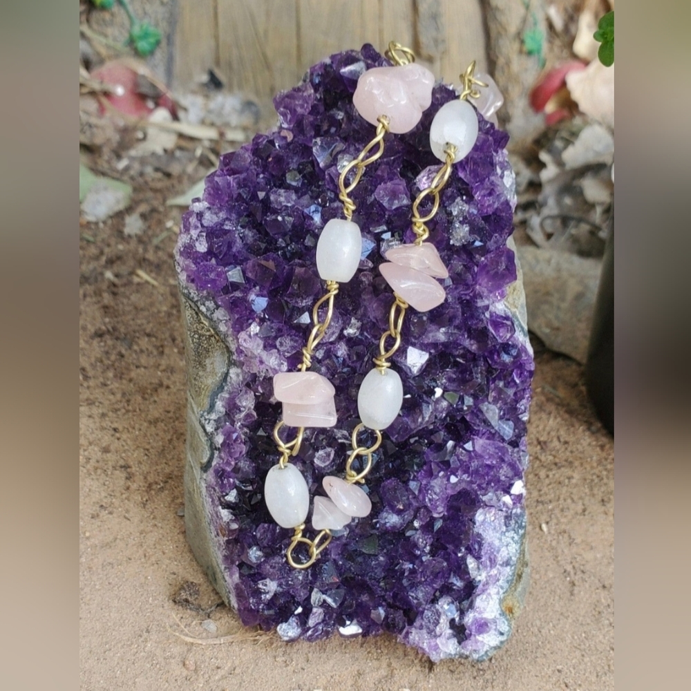Crystal Wire Necklace